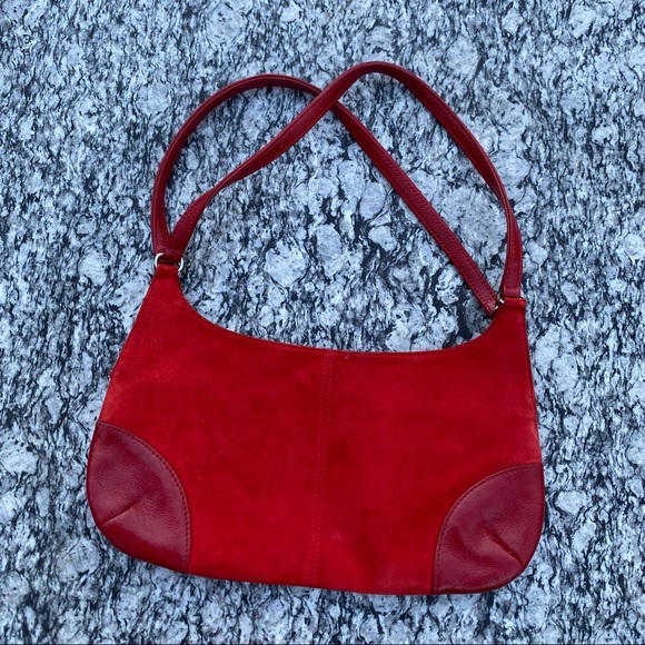 Banana Republic Handbags - Red Banana Republic Small Purse Handbag Os Good Condition Slight Wear